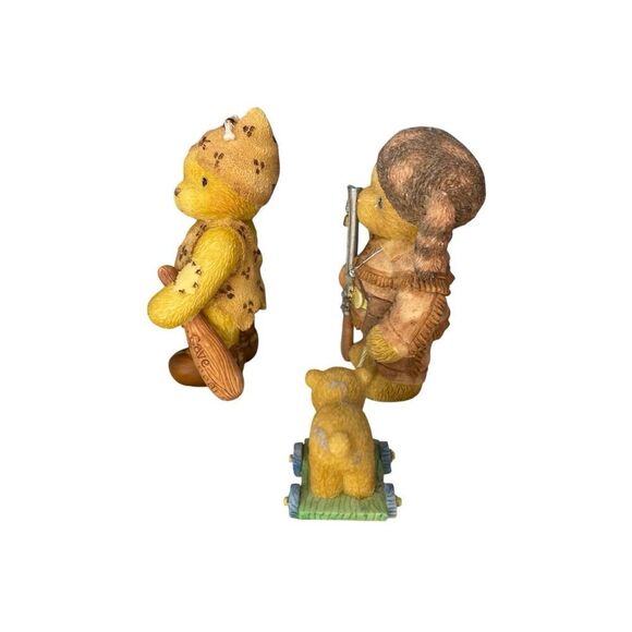 Enesco Danny and Hunter Me Cavebear You Friend Cherished Teddies - Picture 3 of 11